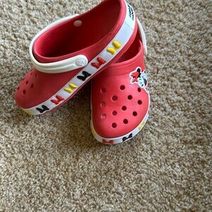 Crocs Mickey and Minnie